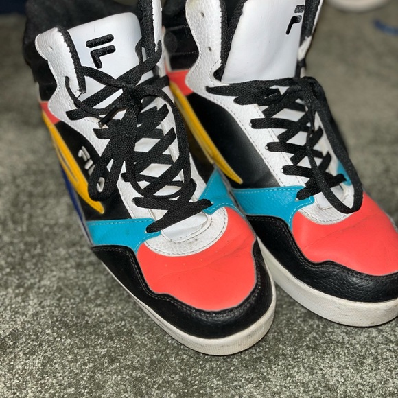 Retro Multicolored Sneakers Fila - Picture 1 of 4